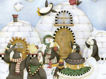 Christmas picture book wallpaper