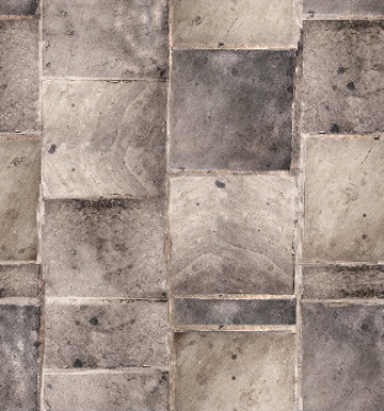 Masonry paving material collected