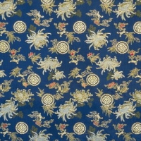 Dark Classical Chinese Pattern Frabic Wallpaper
