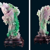 Crystal clear decoration jade 3D texturing free download