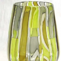 Glass Art Vase