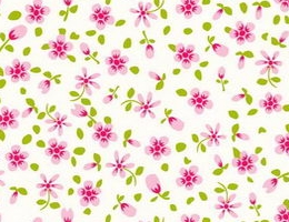 Pastoral flowery cloth marks(4)